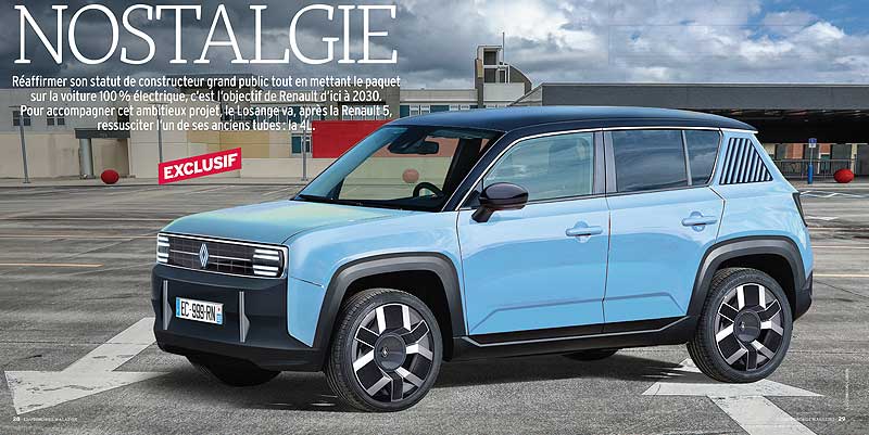 Renault 4L, retour vers le futur