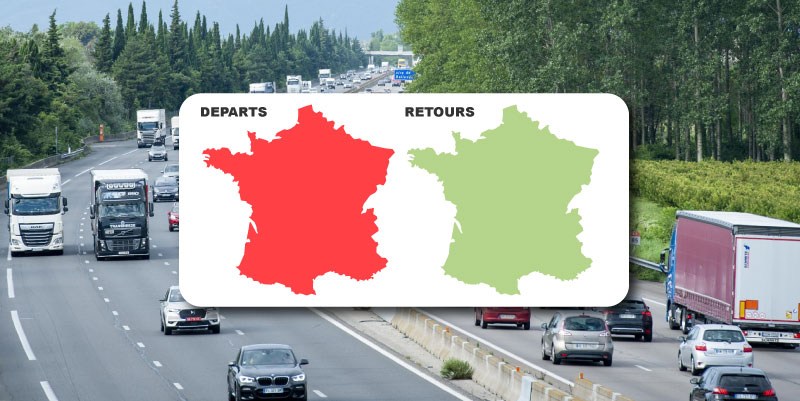 Samedi 6 juillet rouge sur les routes : nos conseils pour éviter les bouchons