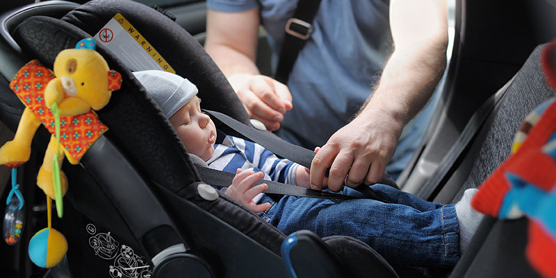 illustration de Le siège auto pour la sécurité de nos enfants