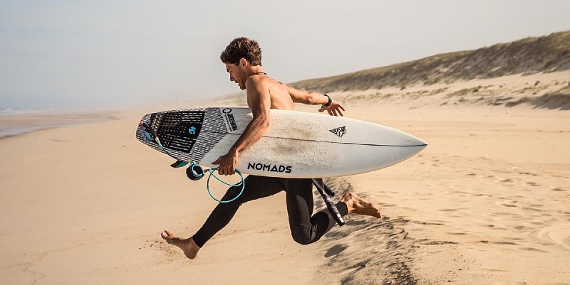 Vague verte pour le surf