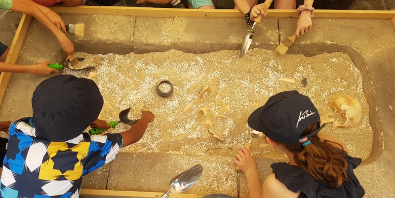 Les Journées européennes de l'Archéologie à vivre avec le 107.7