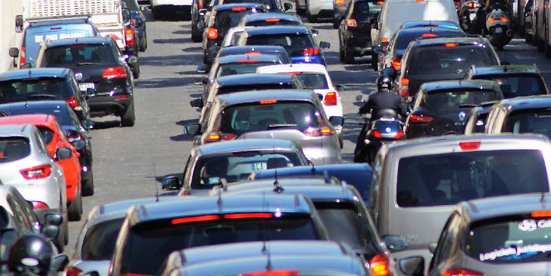 Baisse des embouteillages en 2020
