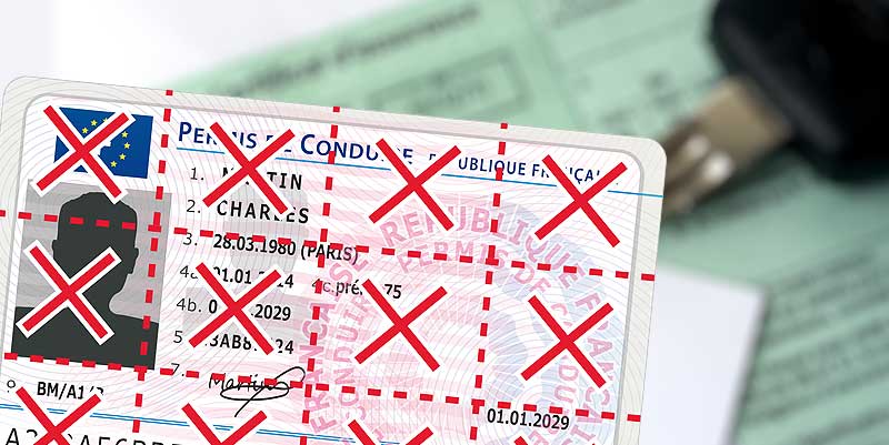 Plus de permis, pas d’assurance