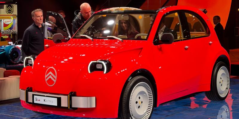 Mondial de l’Auto 2026 : Citroën réinvente la 2CV pour l’ère électrique