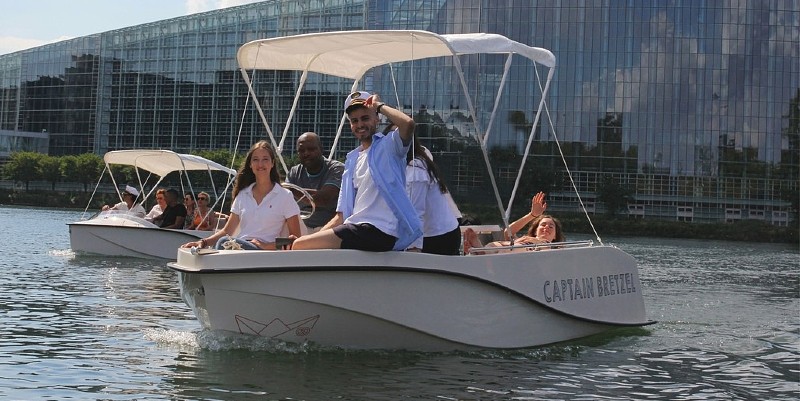 Navigation 100% verte à Strasbourg