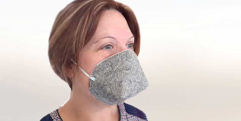 Les masques biodégradables