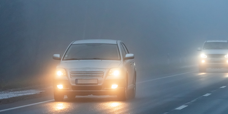 De la bonne utilisation des feux antibrouillard !