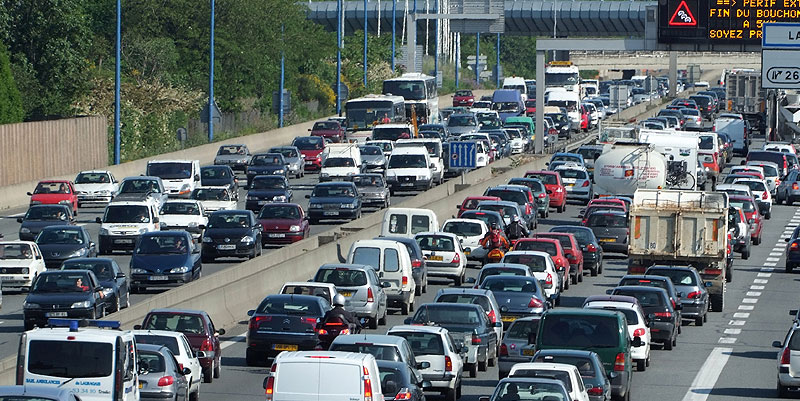 illustration de Le covoiturage, une voie pour limiter les bouchons