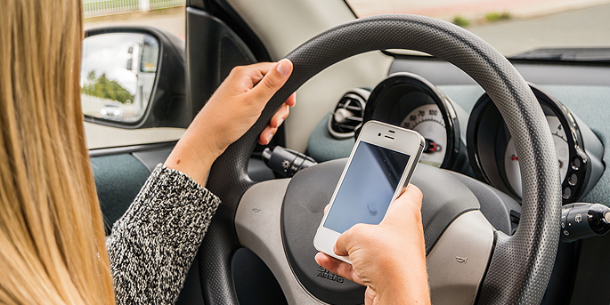 Le téléphone au volant