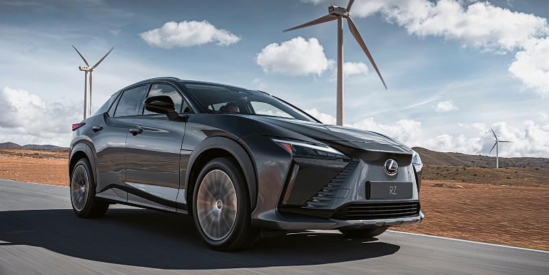 La Lexus RZ et son nouveau volant