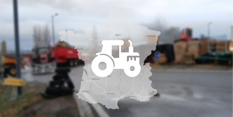 Carte. Nouvelles manifestations agricoles : des blocages en plus ce vendredi midi