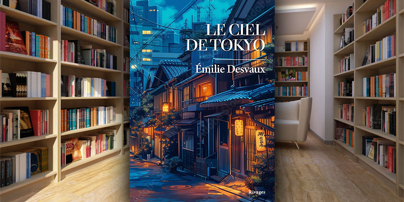 illustration de ''Le ciel de Tokyo'' d'Émilie Desvaux
