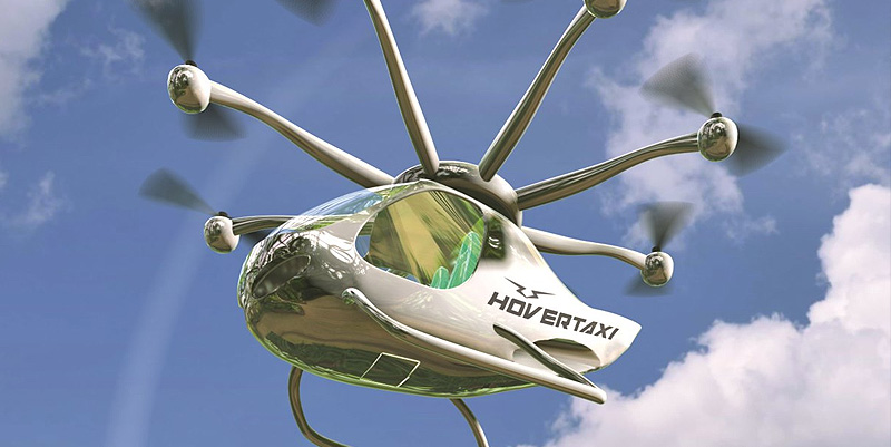 Hovertaxi ou les taxis volants