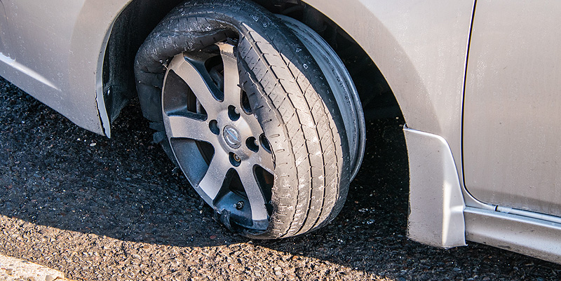 Peut-on changer sa roue sur l'autoroute ?