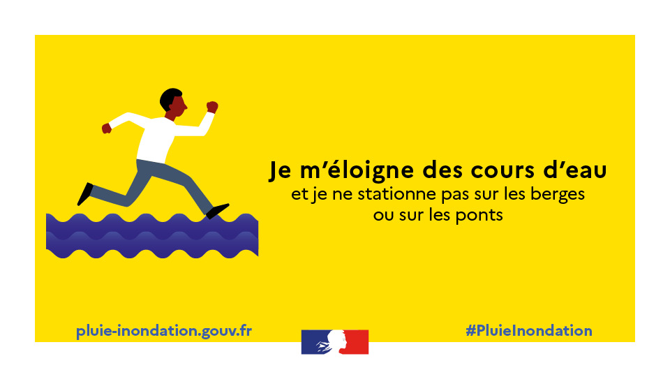 Pluie-inondation : les bons comportements