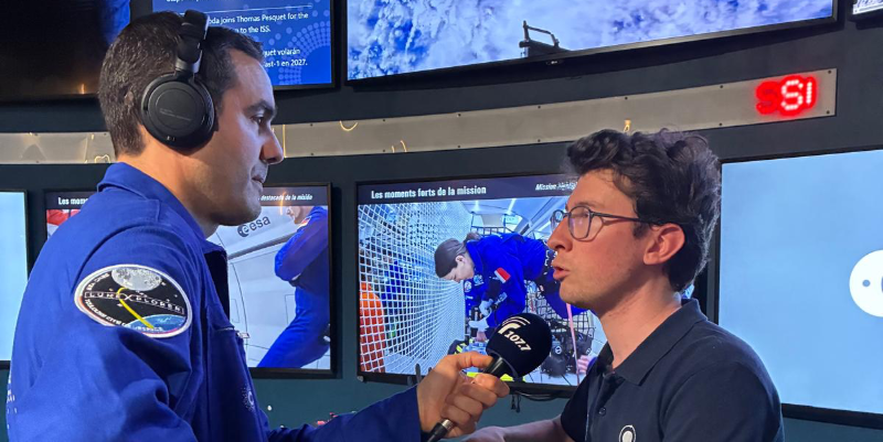 Une émission 100% spatiale : Le 107.7 en direct de la Cité de l’espace de Toulouse