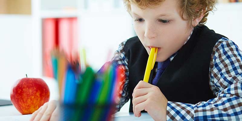 Ne mâchouillez pas vos stylos