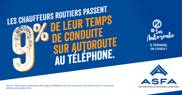 Les chauffeurs routiers et le téléphone au volant