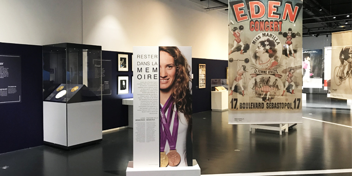 Portraits d'athlètes au Musée du Sport de Nice 
