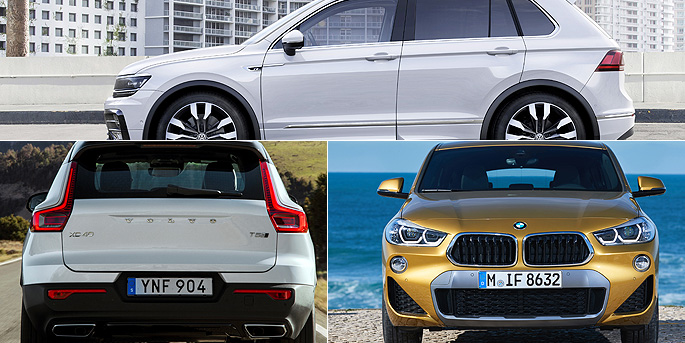 Le comparatif de 3 SUV familiaux