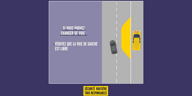 Respectons tous le corridor de sécurité