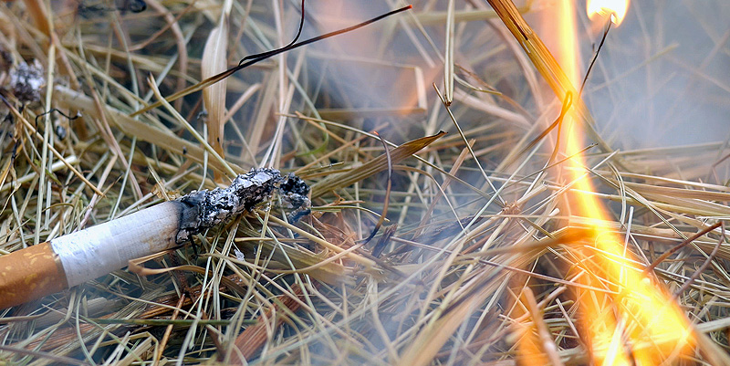 Risque d'incendie dans le sud-est