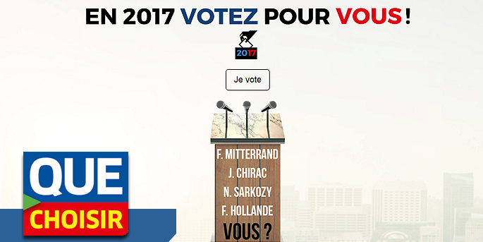 Que Choisir : Votez pour vous 2017