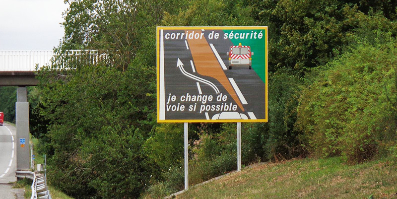 Corridor de sécurité : un espace vital