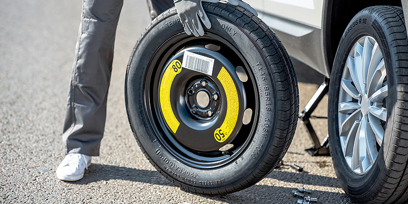 Peut-on circuler longtemps avec une roue de secours ?
