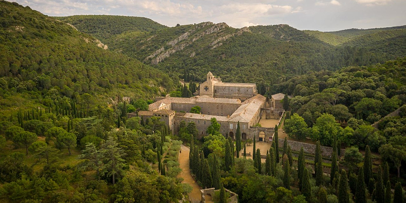 illustration de L'Abbaye de Fontfroide dans l'Aude