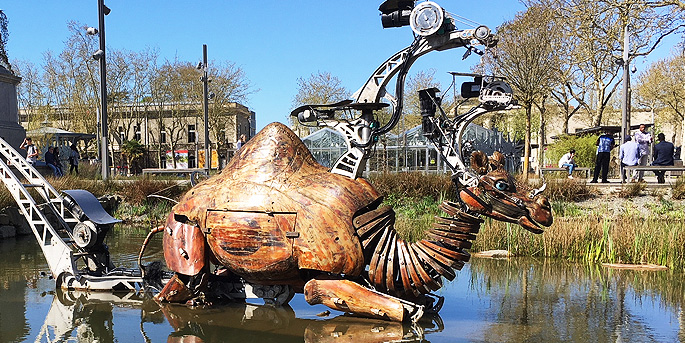 Les étranges animaux de La-Roche-sur-Yon