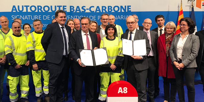 L'autoroute bas carbone