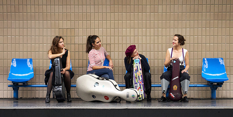 Le quatuor Zaïde reprend Mozart