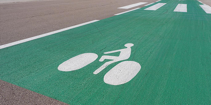 Respecter les pistes cyclables