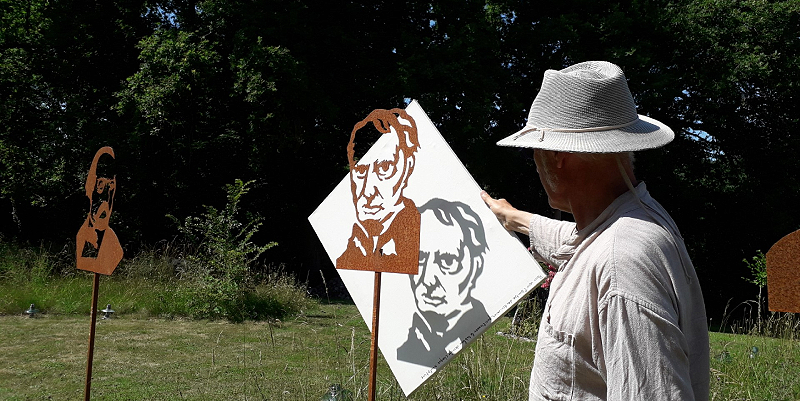 Jardin Littéraire de Sculptures près de Périgueux