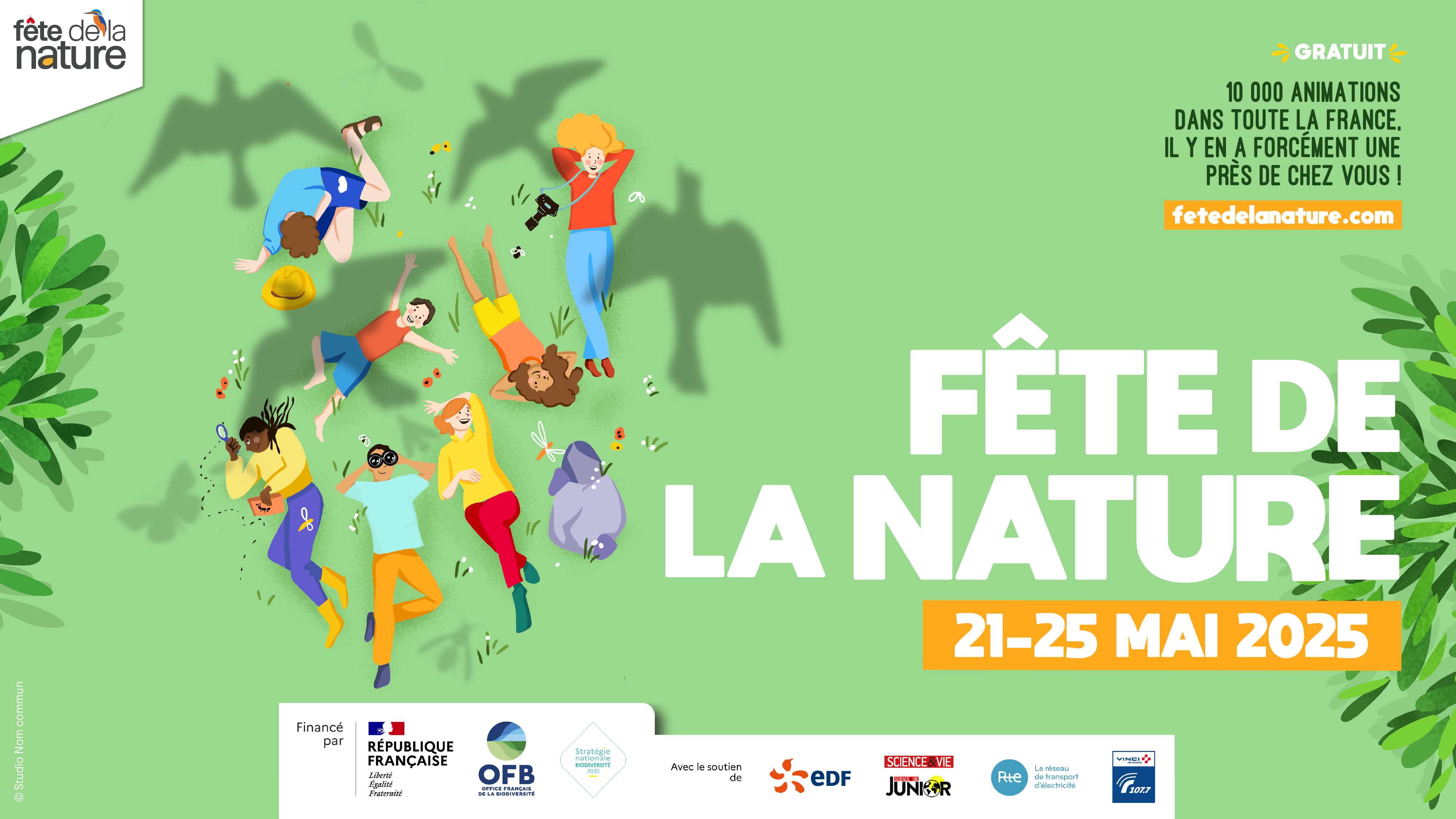 La Fête de la Nature : 10 000 animations partout en France avec le 107.7