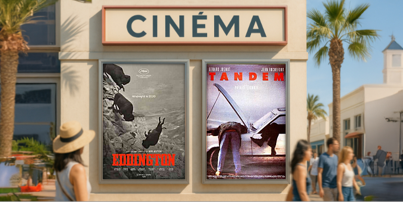 Au cinéma le 16 juillet : Eddington et Tandem