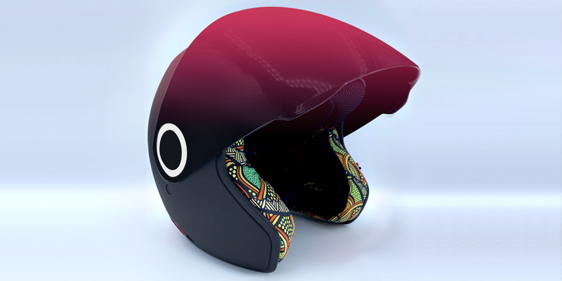 Un casque moto qui peut sauver des vies