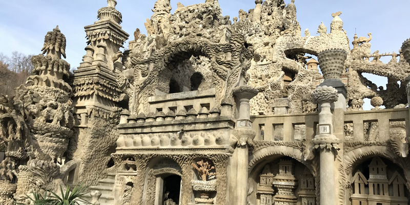 illustration de Le Palais Idéal du Facteur Cheval dans la Drôme