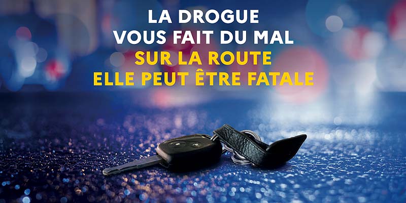 illustration de Drogue au volant, les chiffres restent stupéfiants