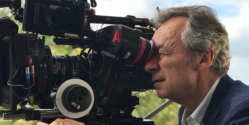Michel Denisot derrière la caméra