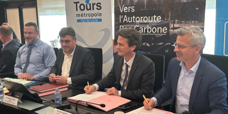 illustration de Décarbonation de l’A10 qui traverse Tours : une autoroute transformée 