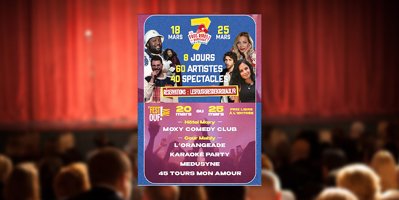 Le plein de Fous Rires à Bordeaux