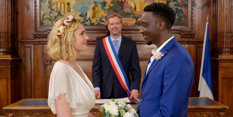 illustration de Ahmed Sylla et Camille Lou : vive les mariés