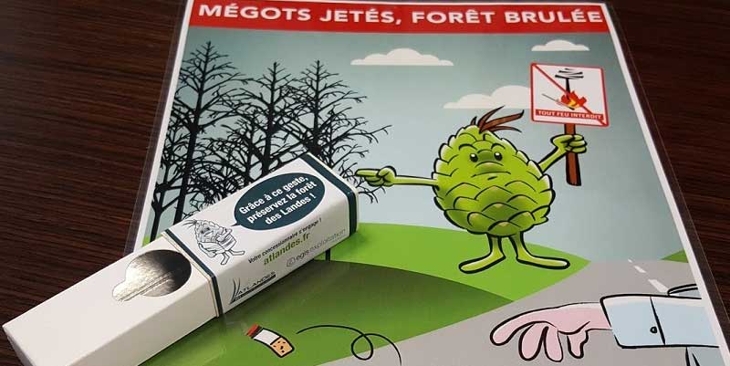 Pas de déchets par la fenêtre