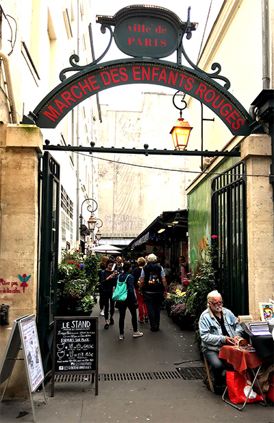Les Enfants Rouges à Paris