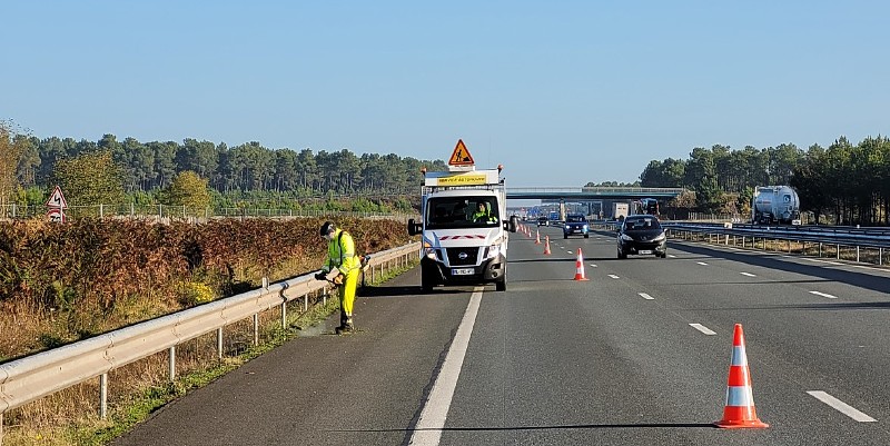 illustration de Rouler en toute sécurité sur l'A63