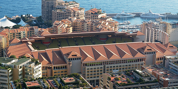 Le Stade Louis II à Monaco