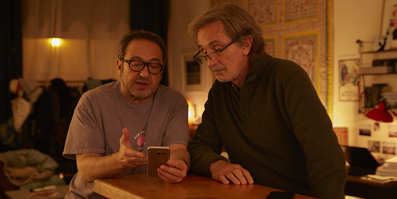 illustration de Les sexygénaires Thierry Lhermitte et Patrick Timsit 