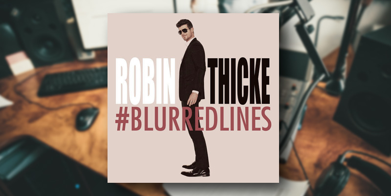 illustration de Robin Thicke et Pharrel Williams